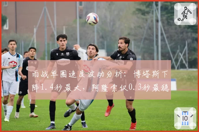 雨战单圈速度波动分析：博塔斯下降1.4秒最大，阿隆索仅0.3秒最稳