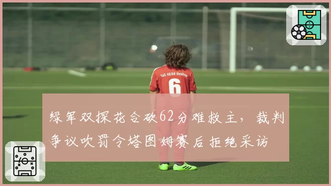 绿军双探花合砍62分难救主,裁判争议吹罚令塔图姆赛后拒绝采访